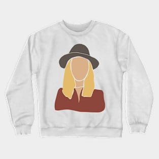 Abstract Woman 4 Crewneck Sweatshirt